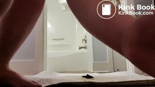 Chubby cutie solo shitting and enema compilation