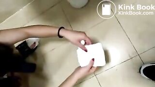 Chinese Femdom scat worship - video 4