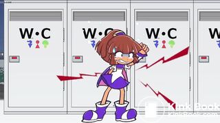 PuyoPuyo girl hyper diarrhea (censored)