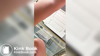 British BBW mom shits on camera