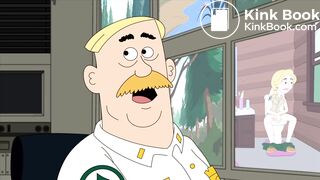 Brickleberry Toilet Scene HD