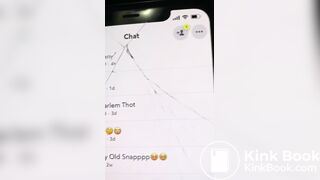 Toni Long Island Thot taking a quick shit