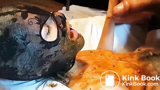 Amazing whore lick a shitty dick