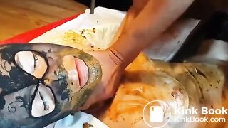 Amazing whore lick a shitty dick