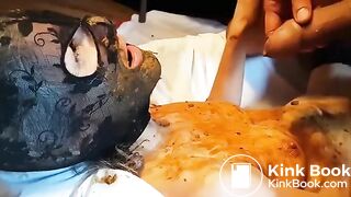 Amazing whore lick a shitty dick