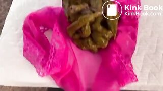 Big Ass Girl Diarrhea Panties