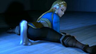 SFM Princess Zelda Farting Compilation - Reupload