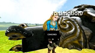 SFM Princess Zelda Farting Compilation - Reupload