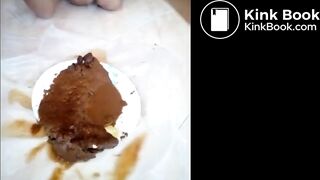 poop with piss for me to sit