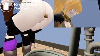 Team RWBY Bathroom Break