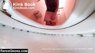 japanese poops in toilet