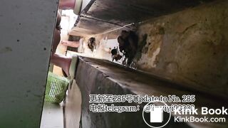 Beautiful girl poops in the toilet 73