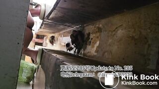 Beautiful girl poops in the toilet 73