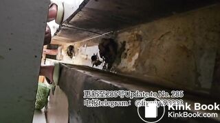 Beautiful girl poops in the toilet 73