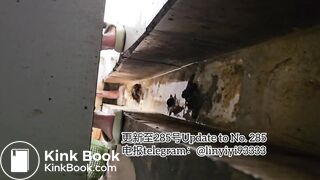 Beautiful girl poops in the toilet 73