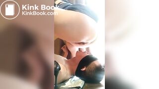 Chinese submissive toilet