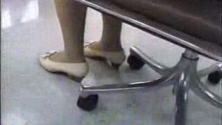 She has a bathroom accident