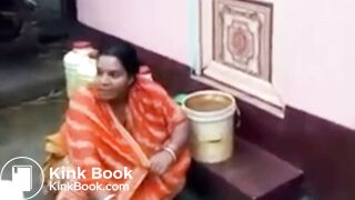 Pissed off Desi Bhabi Shitting