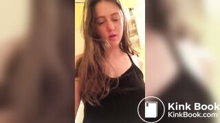 Cute Girl Poops on Toilet 1 - video 2