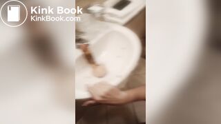 Shit dildo pulled out of my ass Part 2