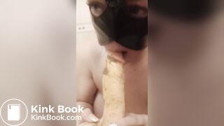 Shit dildo pulled out of my ass Part 3