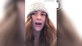 Girl massive wet fart