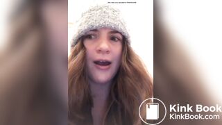 Girl massive wet fart