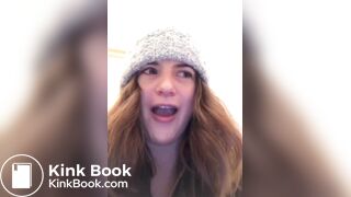 Girl massive wet fart