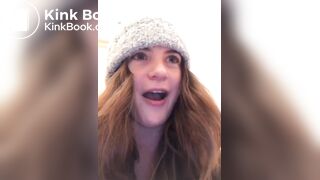 Girl massive wet fart