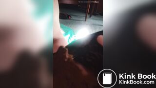 He shoves her shit in SCAT_PARA's mouth