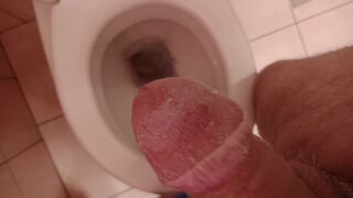 Smegma cock prepared for the submissive bitch SCAT_ PAR