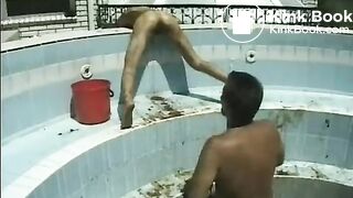 Scat Sex in a pool