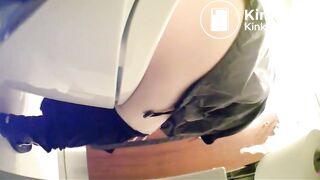 Japanese Mature Toilet Voyeur - video 4