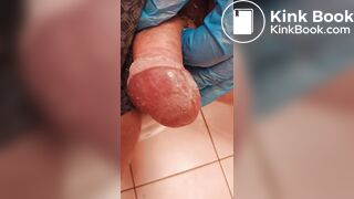 Smegma cock prepared for the submissive bitch SCAT_ PAR - video 2