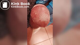 Smegma cock prepared for the submissive bitch SCAT_ PAR - video 2