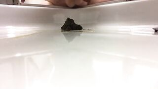 Slave rubs udders in scat