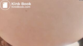 Girl pooping in toilet