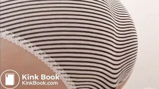 Cute Girl making a mess in her Pants