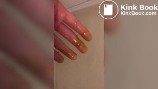sexy girl pooping in toilet - video 9