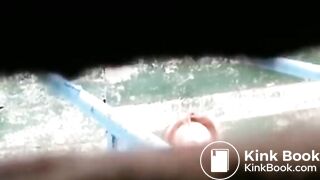 Spying On Shitting Woman