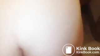 Lady gets nailed in her dirty butt