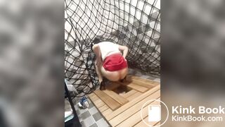 Lucky toilet slave eat Chinese slut shit 4