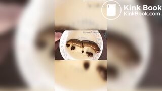 Cute teen shits massive log 2