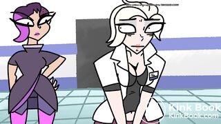 (Animation) Woman Has an Accident
