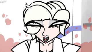 (Animation) Woman Has an Accident
