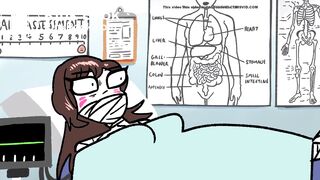 (Animation) Woman Has an Accident