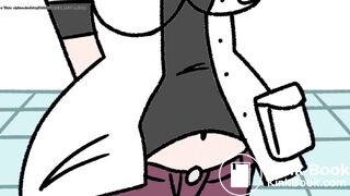 (Animation) Woman Has an Accident