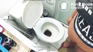 Gorda muestra lo que cago