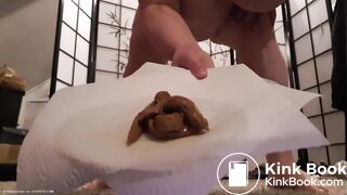 Morning strip and poo