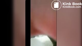 Queen pooping on toilet.